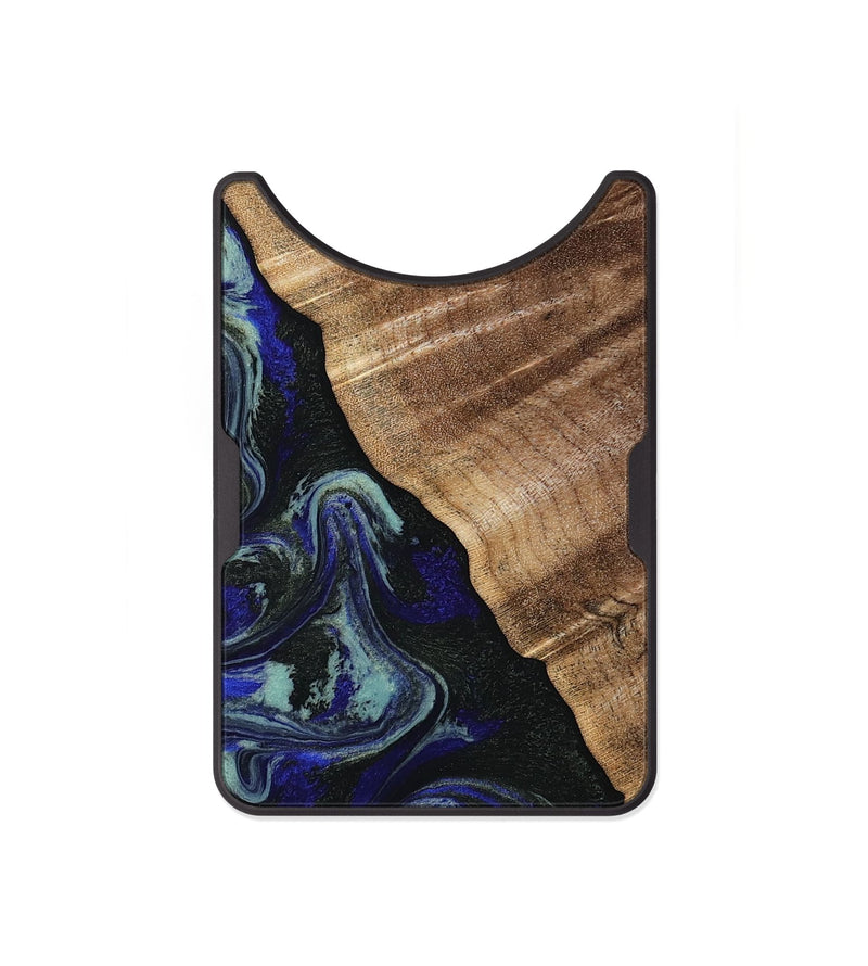 Alloy Wood Wallet - Kayley (Blue, 813773)