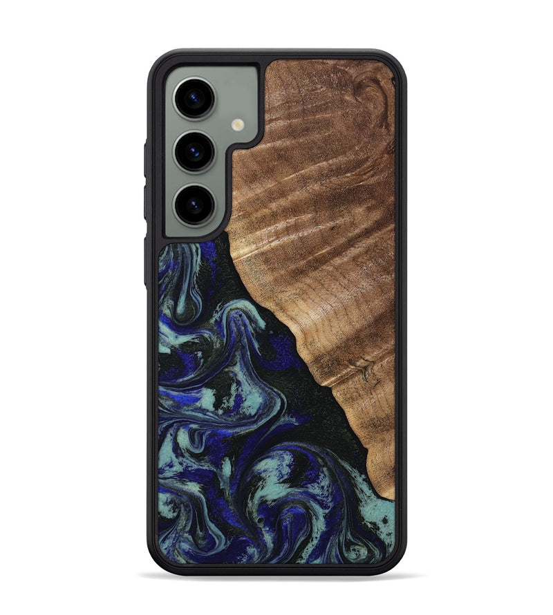 Galaxy S24 Plus Wood Phone Case - Kayley (Blue, 813773)