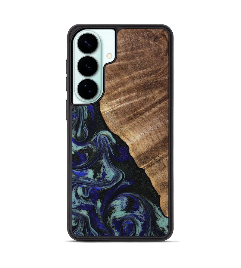 Galaxy S26 Plus Wood Phone Case - Kayley (Blue, 813773)