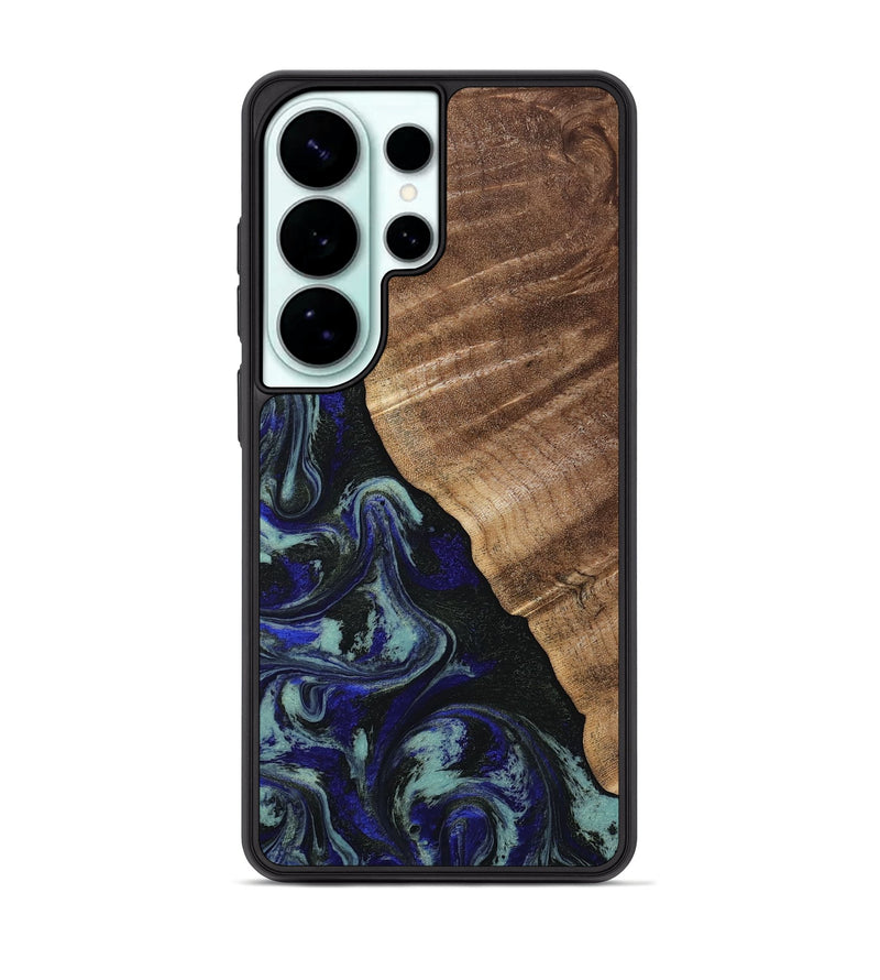 Galaxy S26 Ultra Wood Phone Case - Kayley (Blue, 813773)