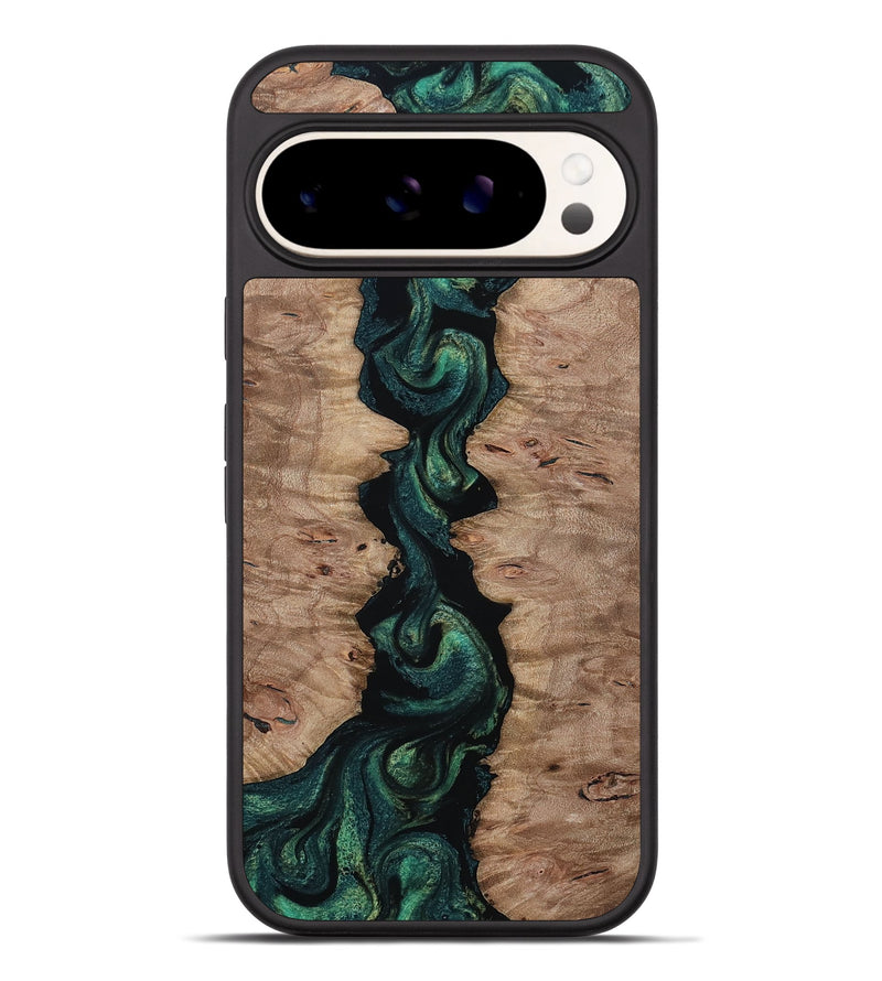 Pixel 9 Pro XL Wood Phone Case - Ryker (Green, 813774)