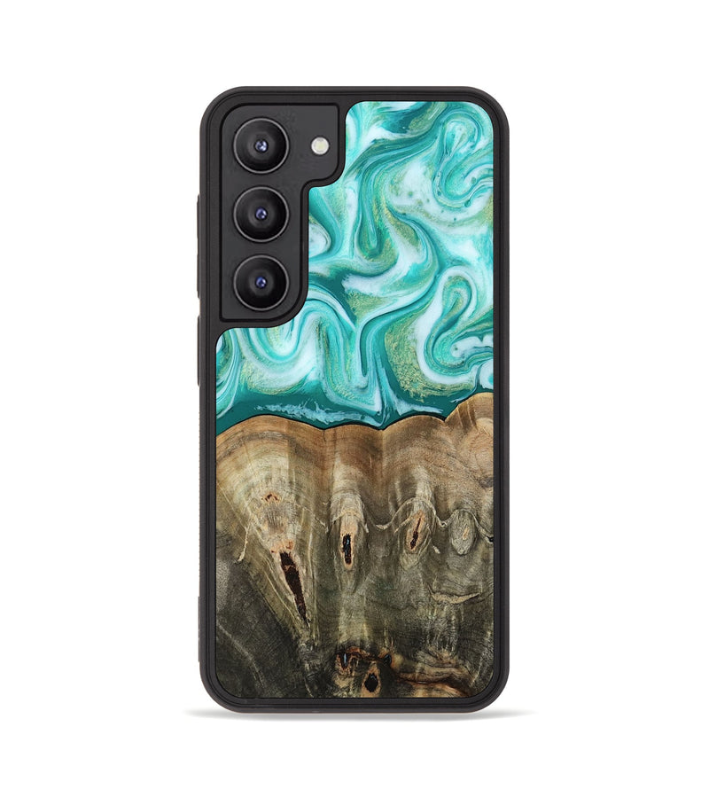 Galaxy S23 Wood Phone Case - Gigi (Green, 813776)