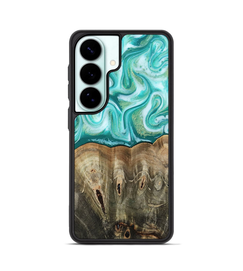 Galaxy S26 Wood Phone Case - Gigi (Green, 813776)
