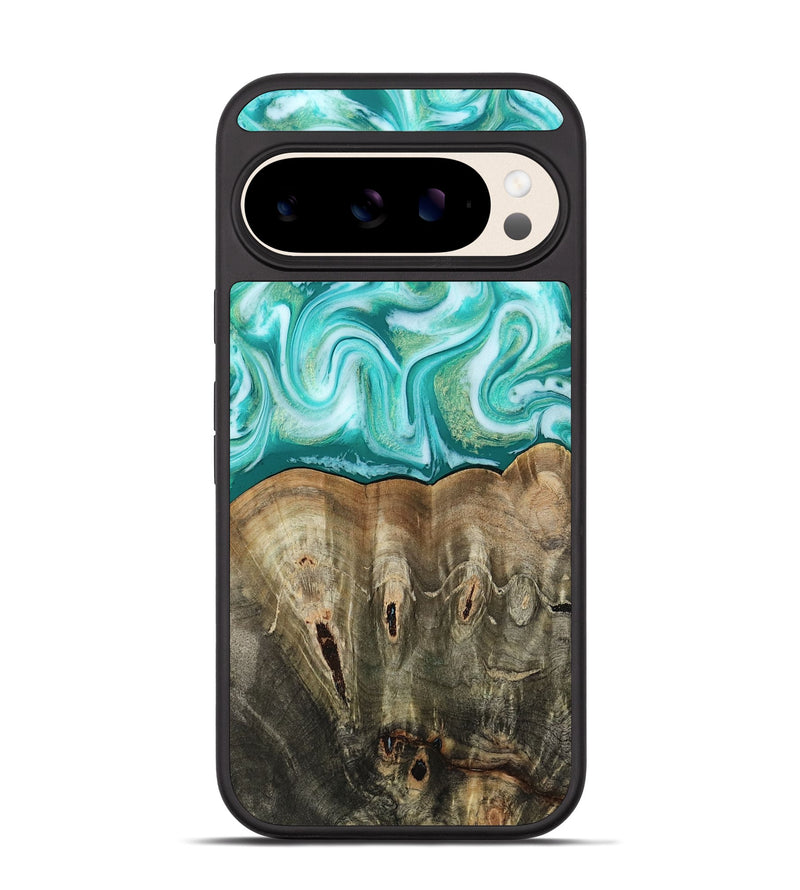 Pixel 10 Pro Wood Phone Case - Gigi (Green, 813776)