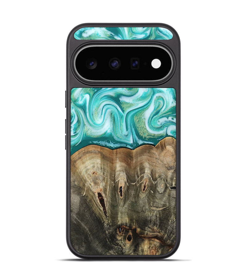 Pixel 11 Wood Phone Case - Gigi (Green, 813776)