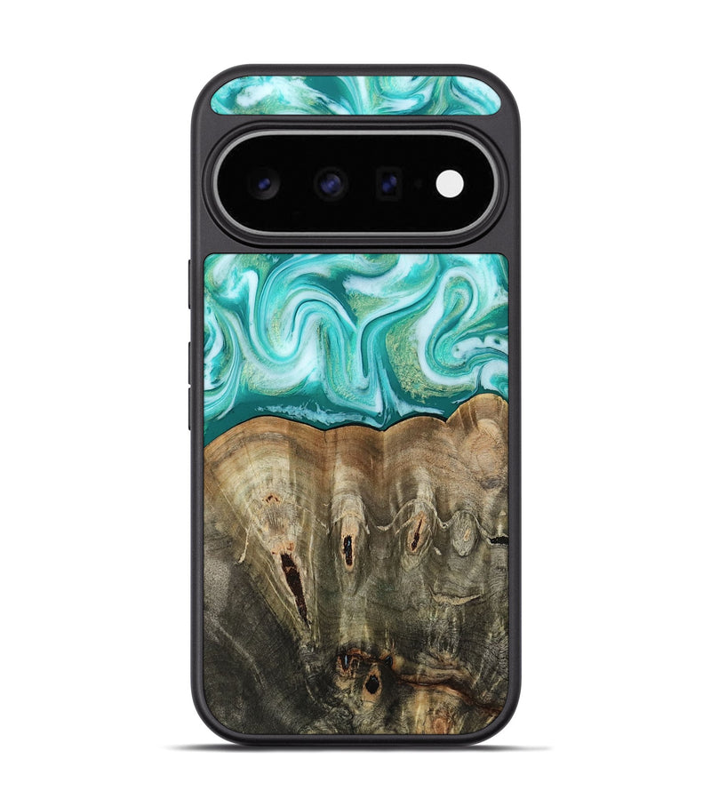 Pixel 11 Pro Wood Phone Case - Gigi (Green, 813776)