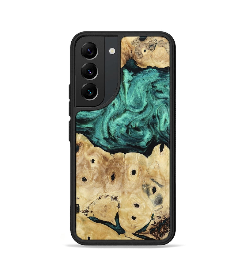 Galaxy S22 Wood Phone Case - Brendon (Green, 813781)