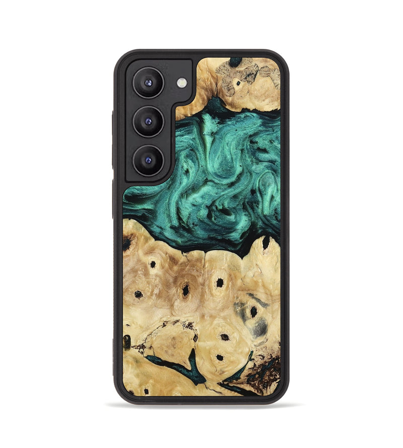 Galaxy S23 Wood Phone Case - Brendon (Green, 813781)