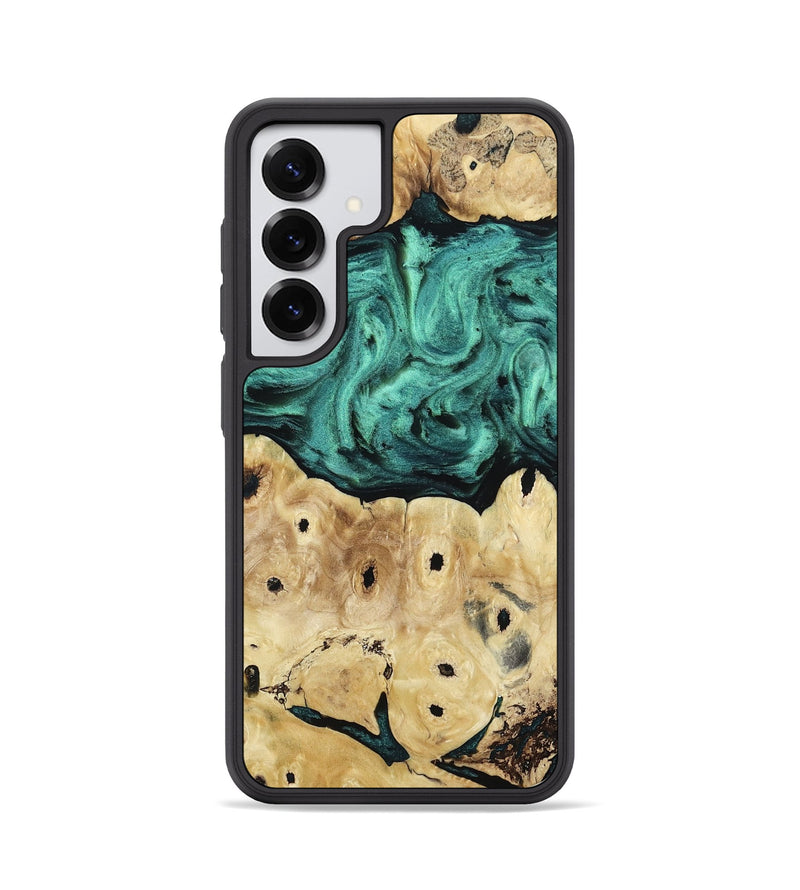 Galaxy S25 Wood Phone Case - Brendon (Green, 813781)
