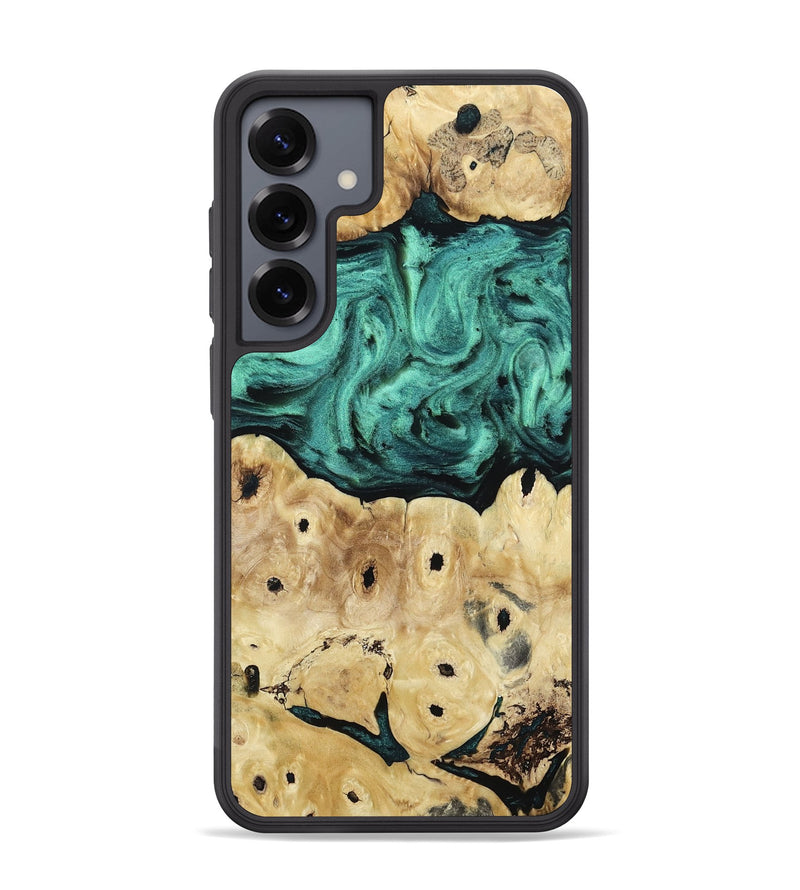 Galaxy S25 Plus Wood Phone Case - Brendon (Green, 813781)