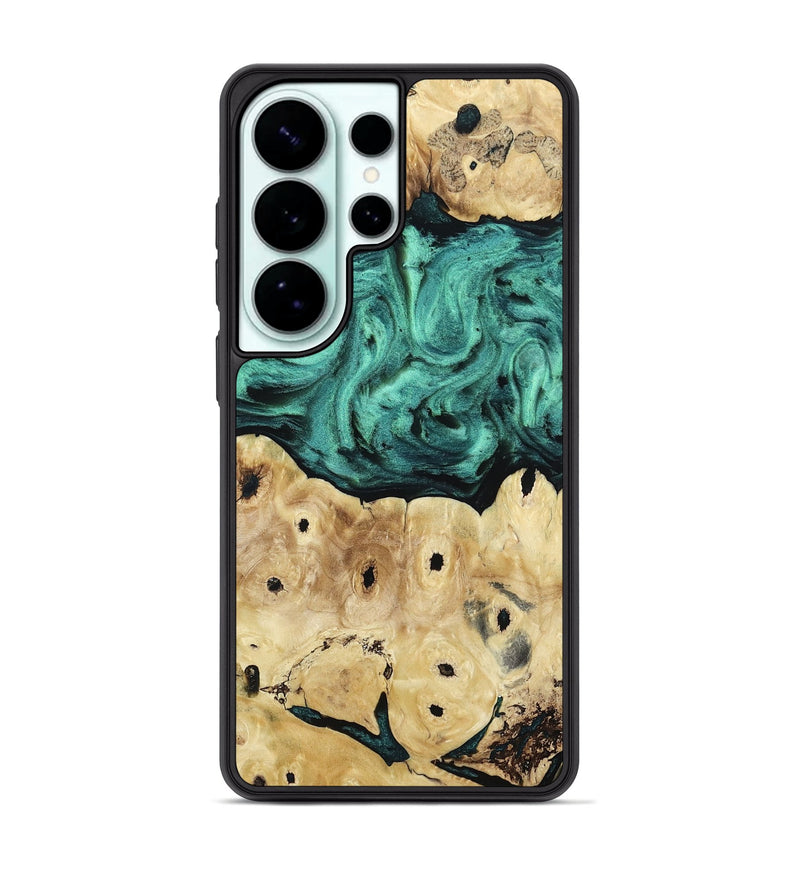 Galaxy S26 Ultra Wood Phone Case - Brendon (Green, 813781)