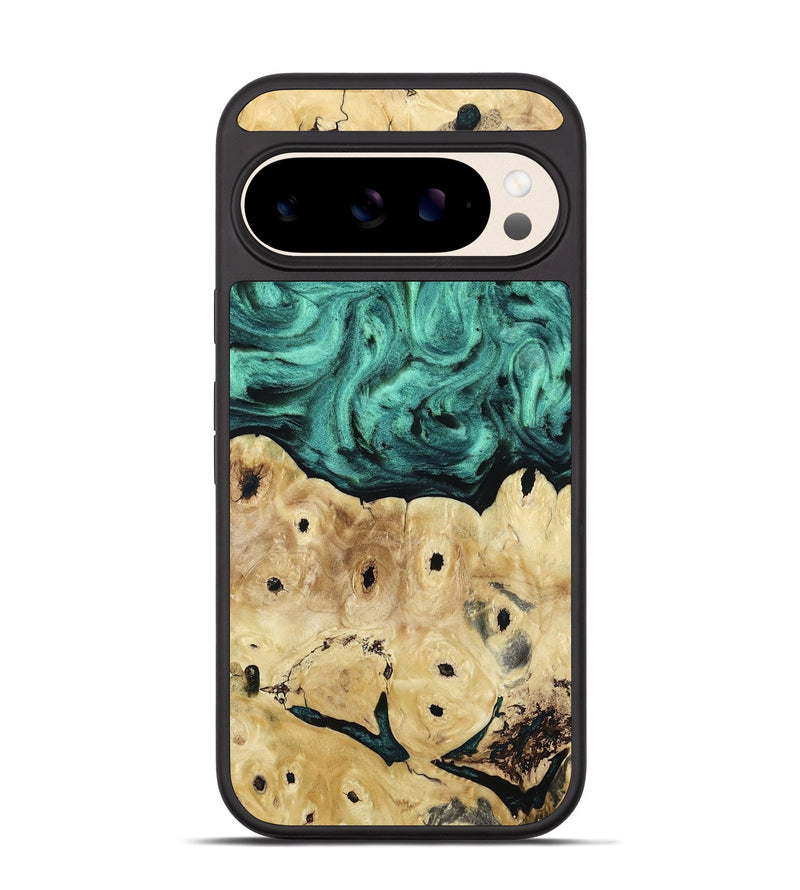 Pixel 10 Wood Phone Case - Brendon (Green, 813781)