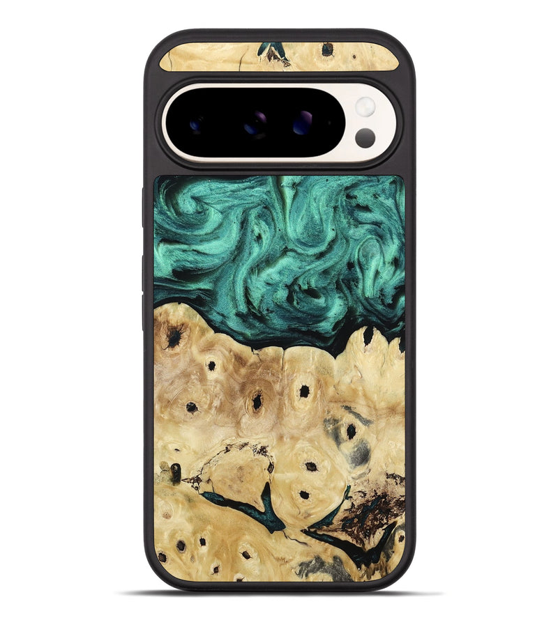Pixel 10 Pro XL Wood Phone Case - Brendon (Green, 813781)