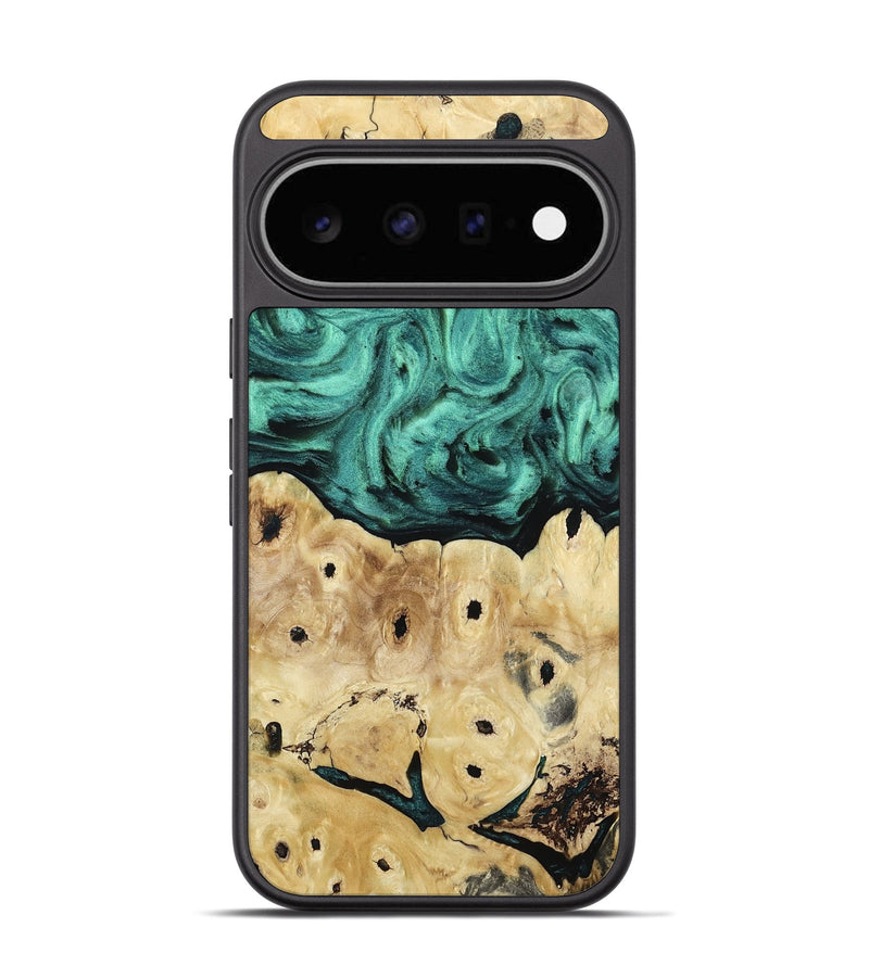 Pixel 11 Wood Phone Case - Brendon (Green, 813781)