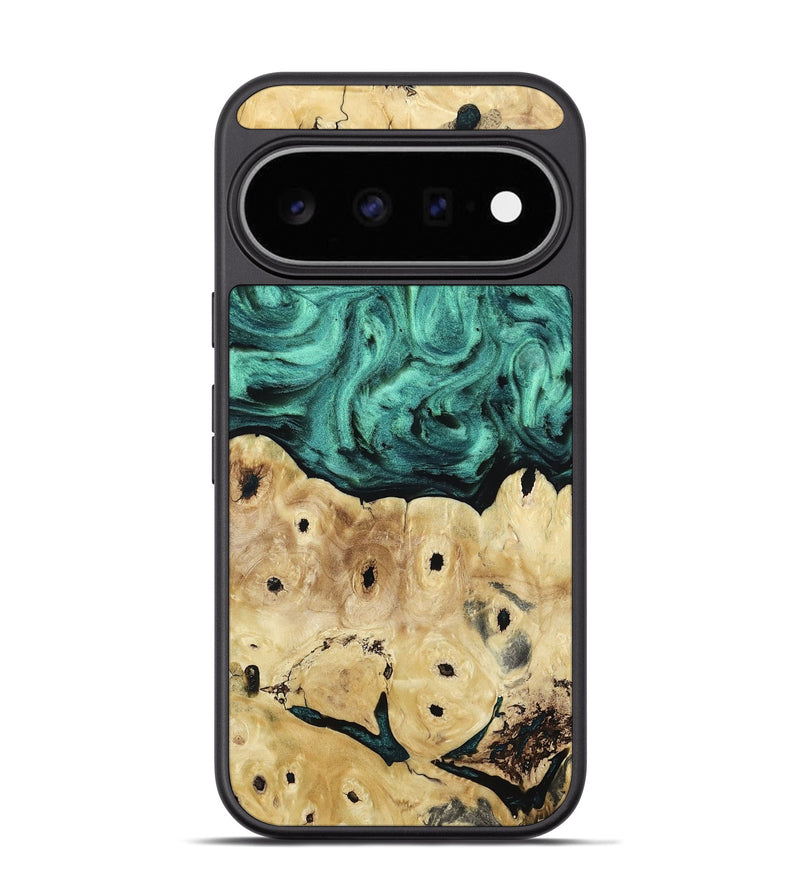 Pixel 11 Pro Wood Phone Case - Brendon (Green, 813781)