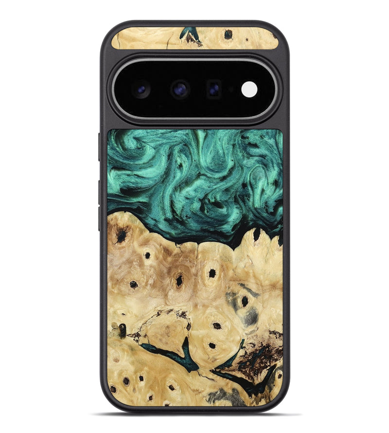 Pixel 11 Pro XL Wood Phone Case - Brendon (Green, 813781)