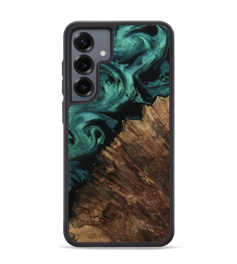 Galaxy S25 Plus Wood Phone Case - Julia (Green, 813782)