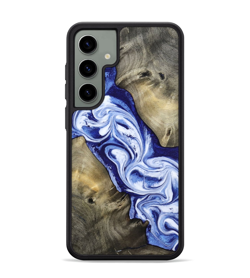 Galaxy S24 Plus Wood Phone Case - Basil (Blue, 813794)