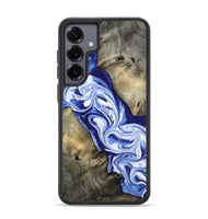 Galaxy S25 Plus Wood Phone Case - Basil (Blue, 813794)