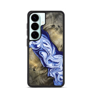 Galaxy S26 Wood Phone Case - Basil (Blue, 813794)
