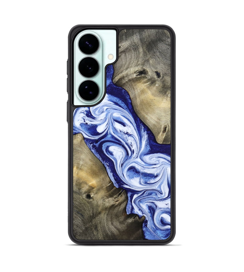 Galaxy S26 Plus Wood Phone Case - Basil (Blue, 813794)