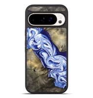 Pixel 10 Pro XL Wood Phone Case - Basil (Blue, 813794)