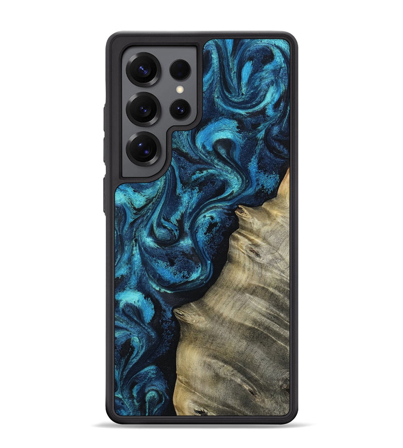 Galaxy S25 Ultra Wood Phone Case - Sommer (Blue, 813797)