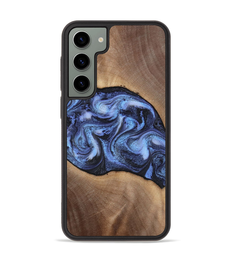 Galaxy S23 Plus Wood Phone Case - Destini (Blue, 813803)