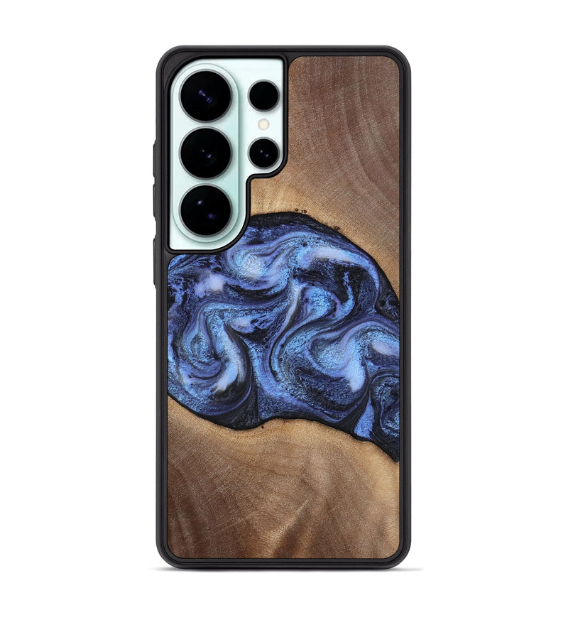 Galaxy S26 Ultra Wood Phone Case - Destini (Blue, 813803)