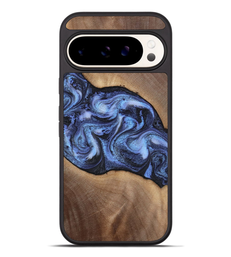Pixel 9 Pro XL Wood Phone Case - Destini (Blue, 813803)