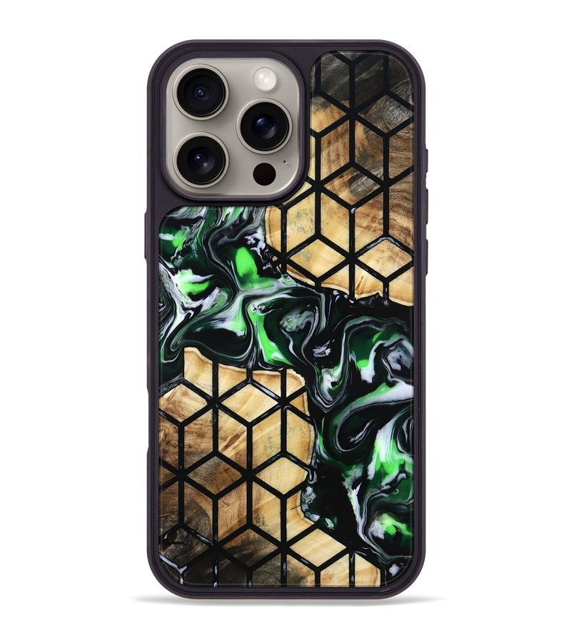 iPhone 16 Pro Max Wood Phone Case - Larissa (Pattern, 813808)