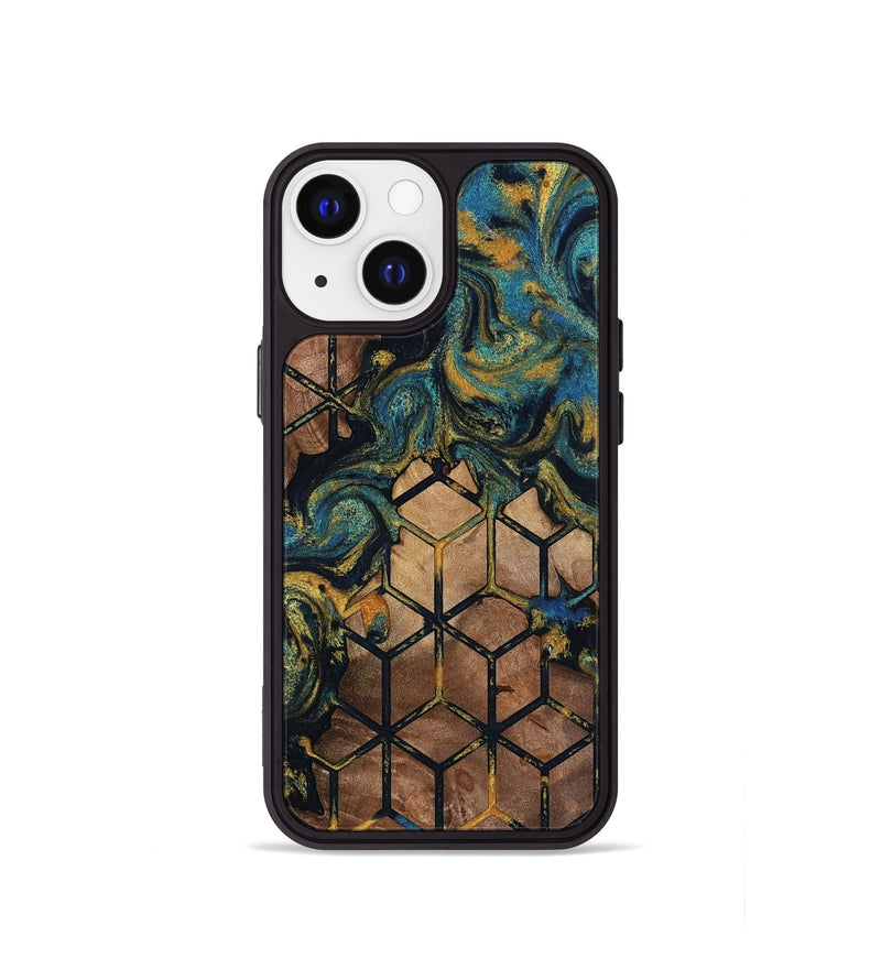 iPhone 13 mini Wood Phone Case - Mable (Pattern, 813815)