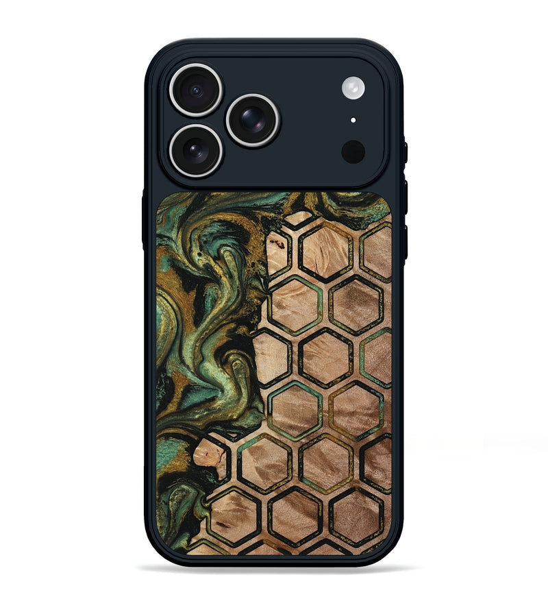 iPhone 17 Pro Max Wood Phone Case - Solomon (Pattern, 813823)