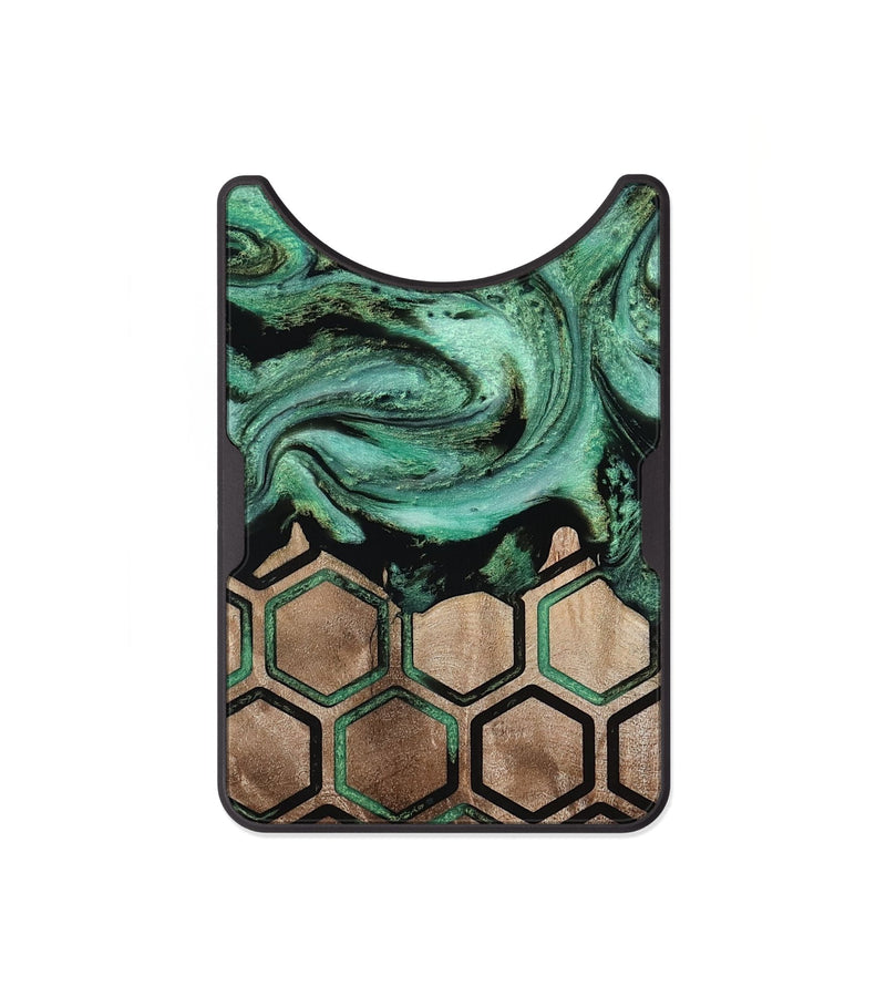 Alloy Wood Wallet - Ayana (Pattern, 813828)