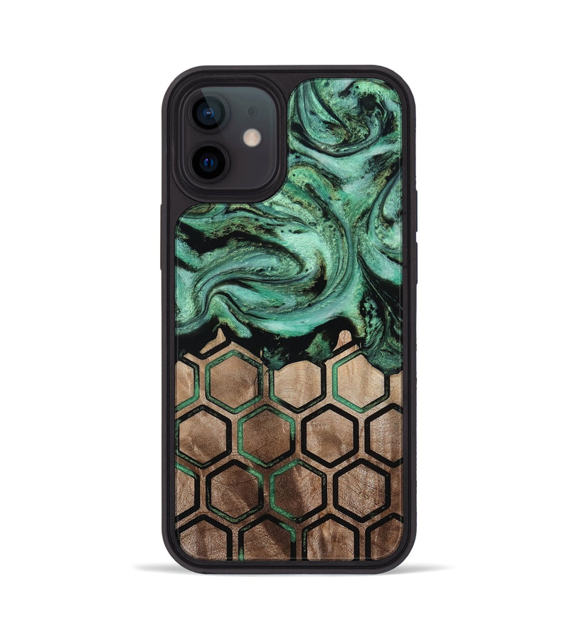 iPhone 12 Wood Phone Case - Ayana (Pattern, 813828)