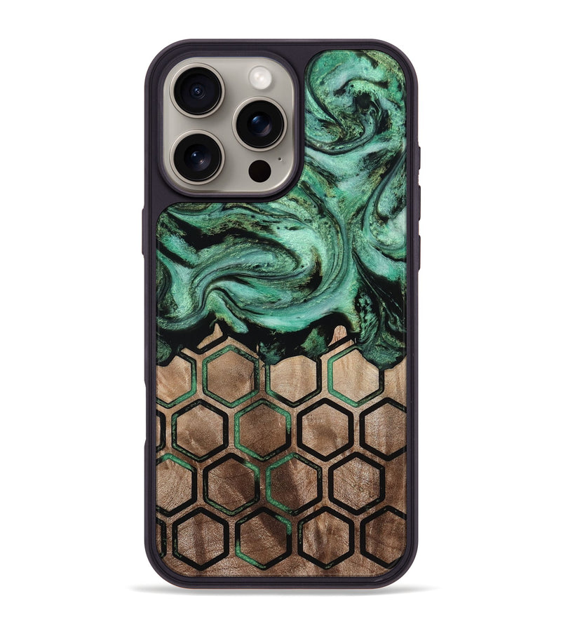 iPhone 16 Pro Max Wood Phone Case - Ayana (Pattern, 813828)