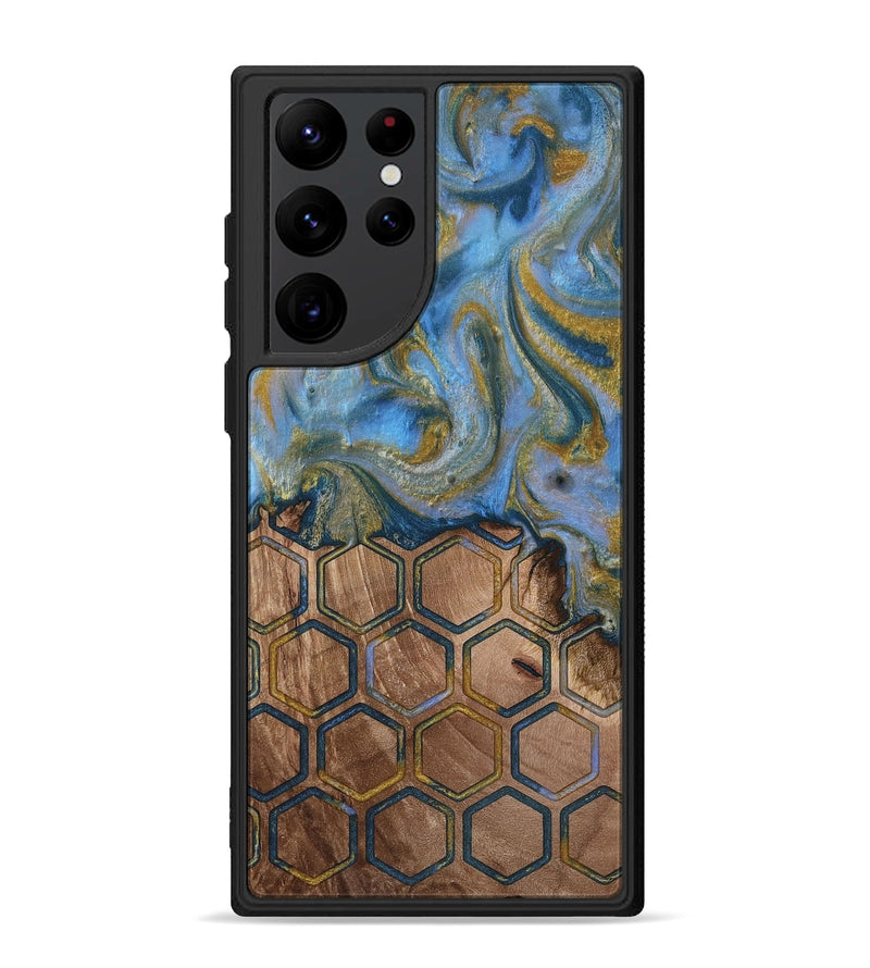 Galaxy S22 Ultra Wood Phone Case - Tamera (Pattern, 813834)