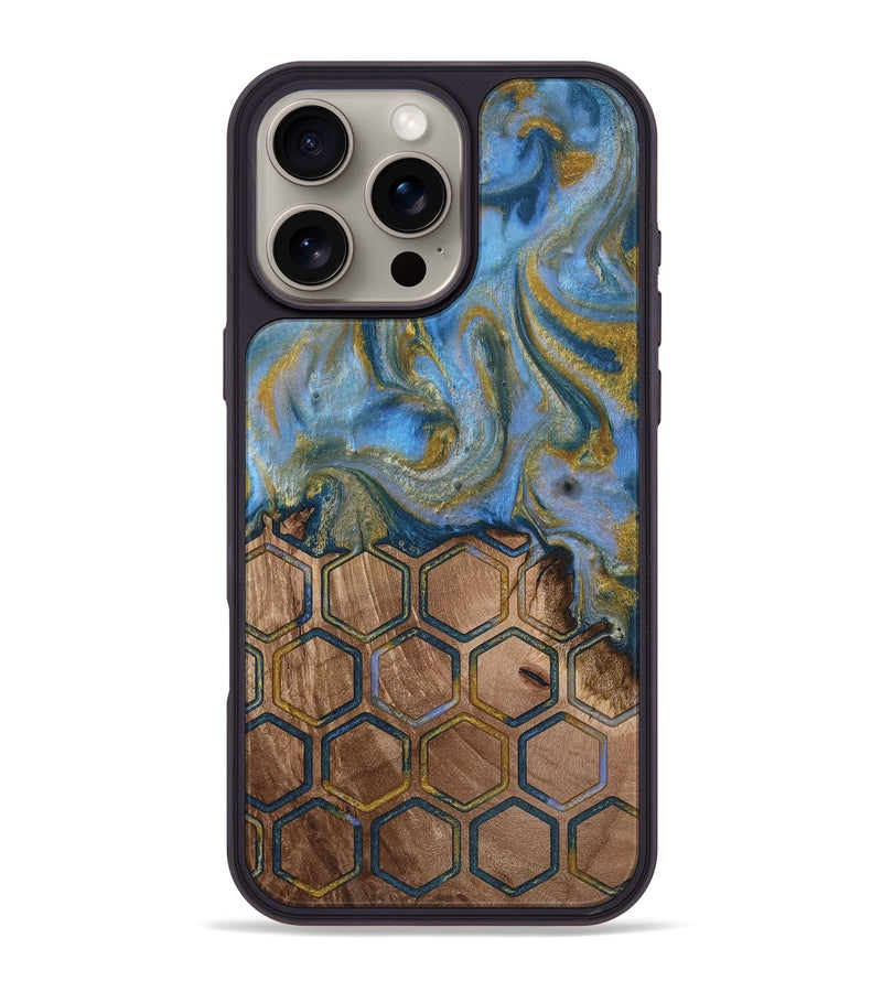 iPhone 16 Pro Max Wood Phone Case - Tamera (Pattern, 813834)