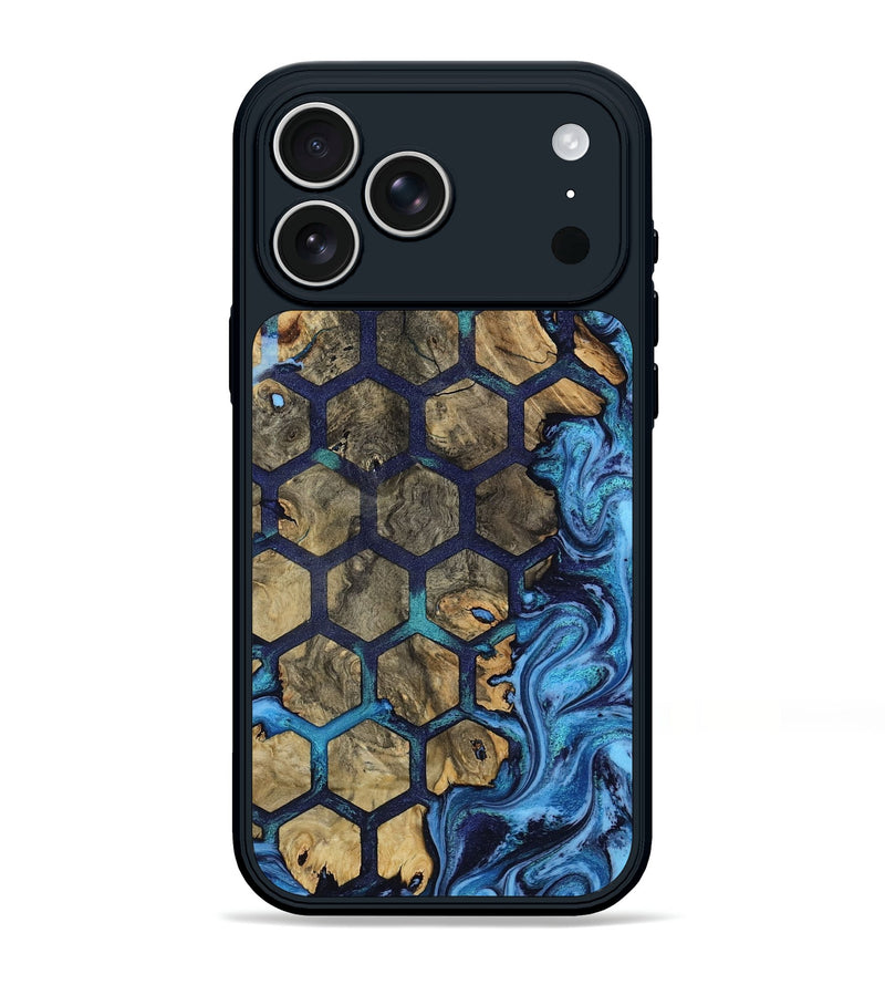 iPhone 17 Pro Max Wood Phone Case - Carmine (Pattern, 813837)