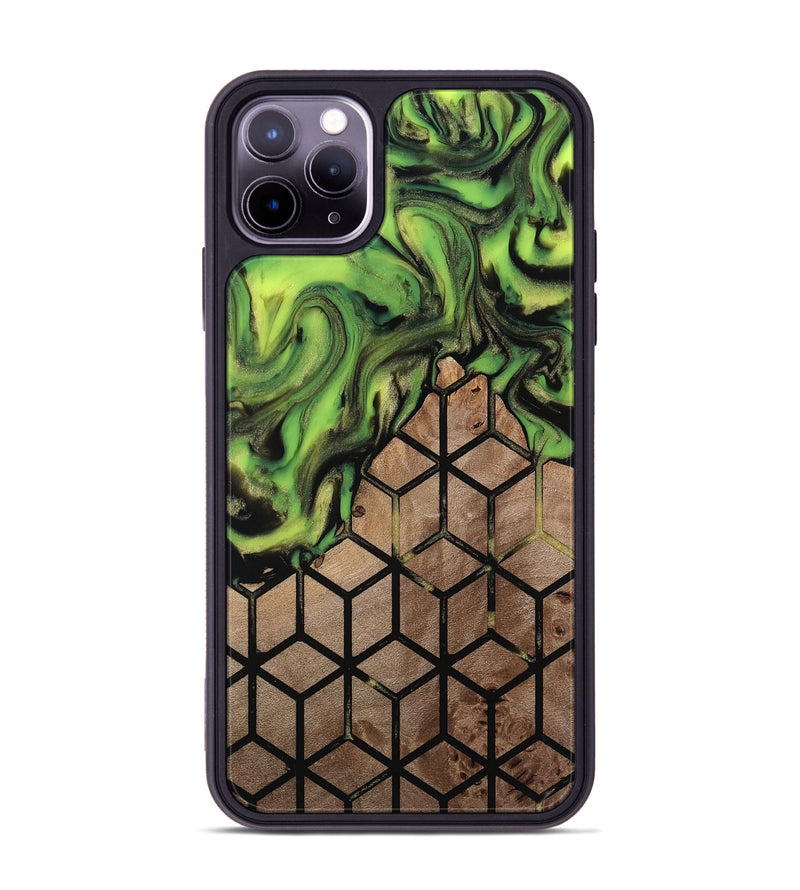 iPhone 11 Pro Max Wood Phone Case - Janene (Pattern, 813845)