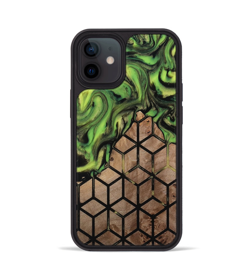 iPhone 12 Wood Phone Case - Janene (Pattern, 813845)