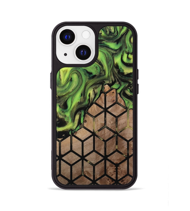 iPhone 13 Wood Phone Case - Janene (Pattern, 813845)