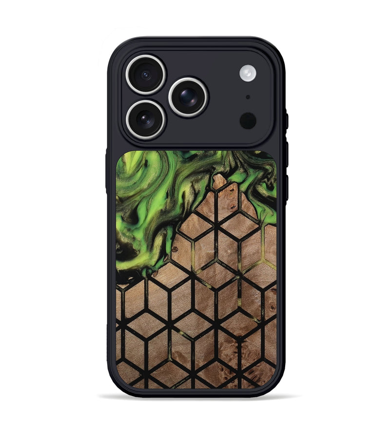 iPhone 17 Pro Wood Phone Case - Janene (Pattern, 813845)