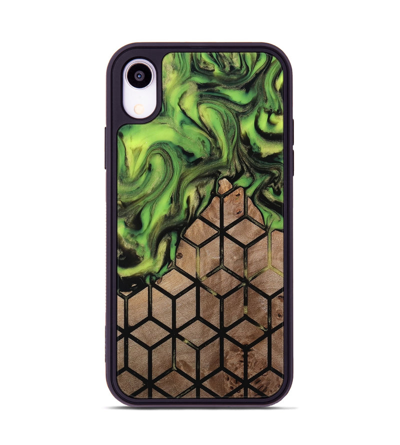 iPhone Xr Wood Phone Case - Janene (Pattern, 813845)
