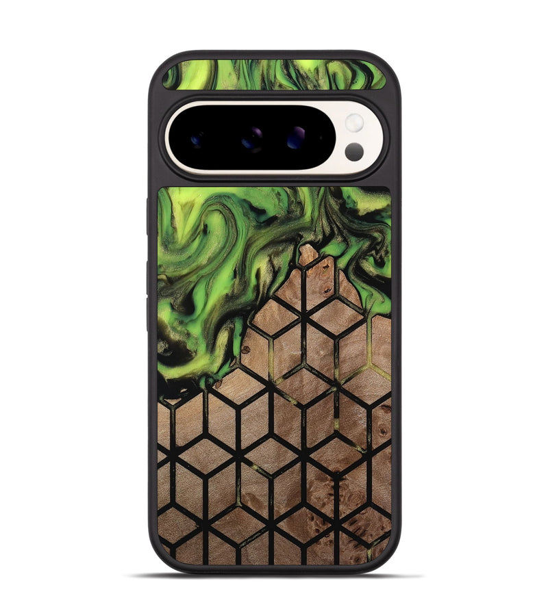 Pixel 9 Pro Wood Phone Case - Janene (Pattern, 813845)