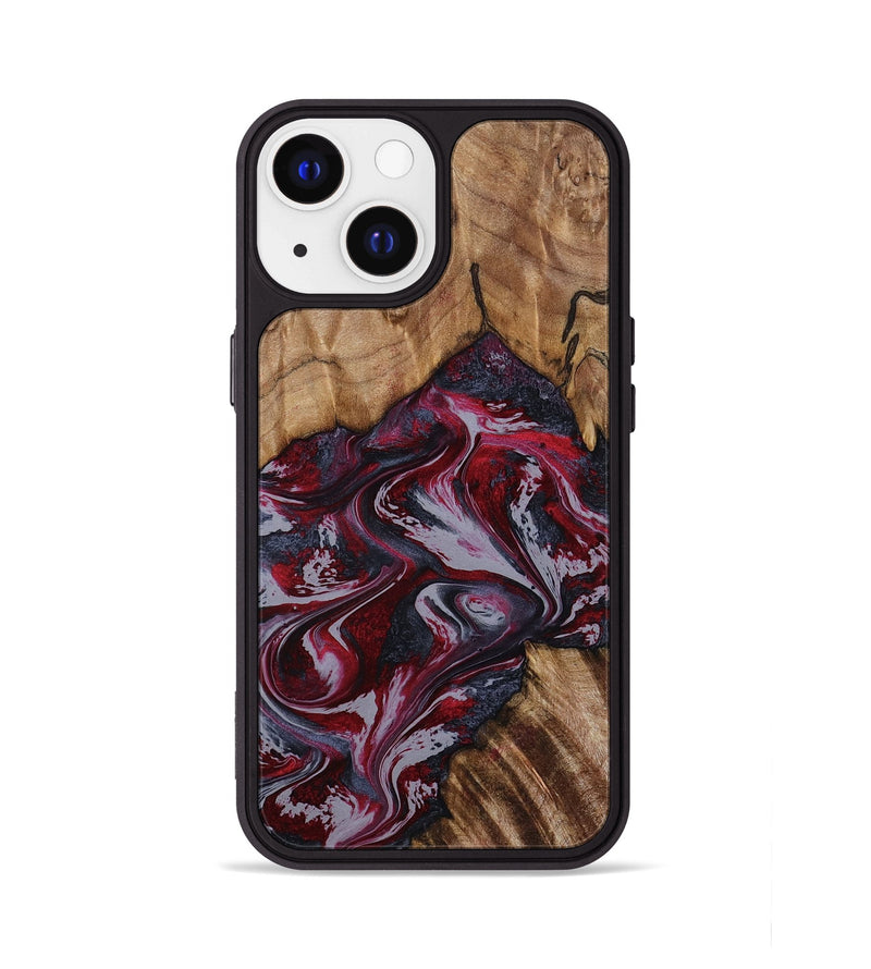 iPhone 13 Wood Phone Case - Reina (Red, 813863)
