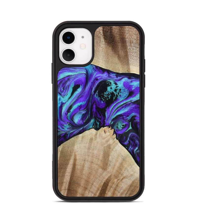 iPhone 11 Wood Phone Case - Blaine (Purple, 813893)