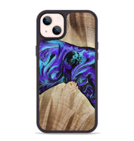 iPhone 14 Plus Wood Phone Case - Blaine (Purple, 813893)