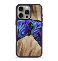 iPhone 16 Pro Max Wood Phone Case - Blaine (Purple, 813893)