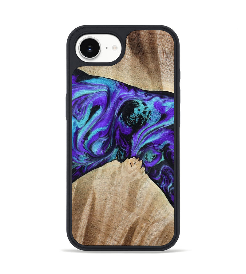 iPhone 16e Wood Phone Case - Blaine (Purple, 813893)
